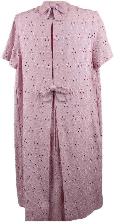 Vintage Kleid mit besticktem Mantel rosa - XL/42 - Bild 2