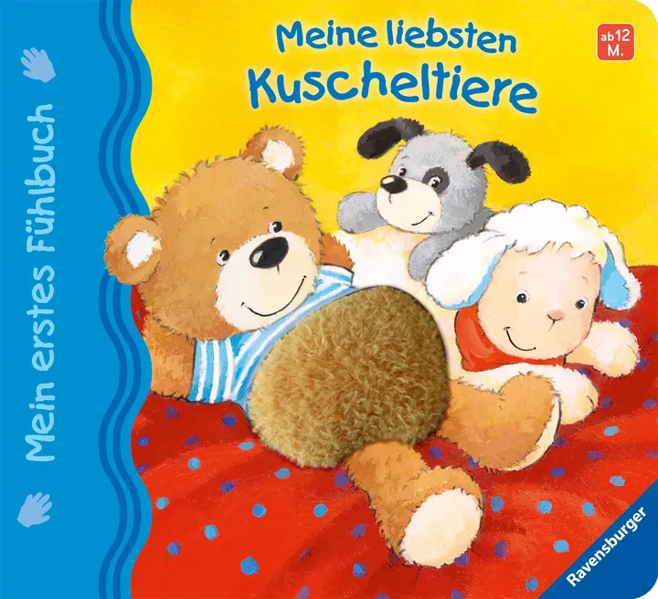 Mein erstes Fühlbuch: Meine liebsten Kuscheltiere - Sandra Grimm - Bild 1