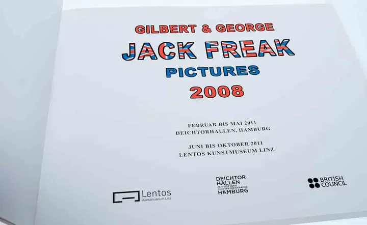 Gilbert & George - Jack Freak Pictures Kunstkatalog - Bild 3