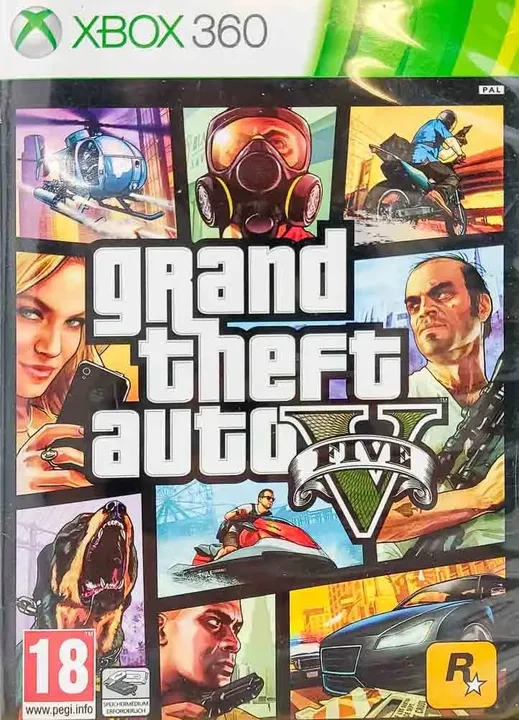 Xbox 360 Grand theft Auto V  - Bild 1