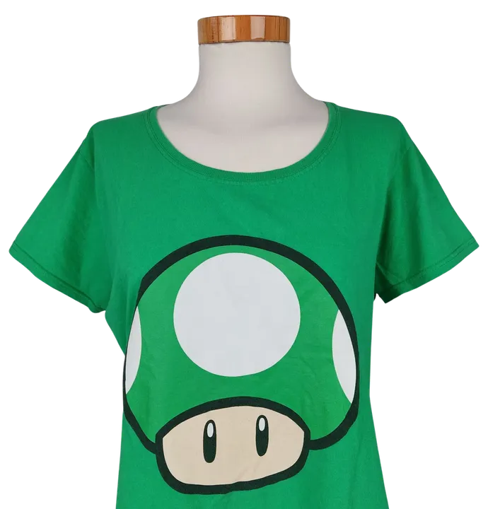 SUPER MARIO Damen T-Shirt, grün - Gr. XXL - Bild 4