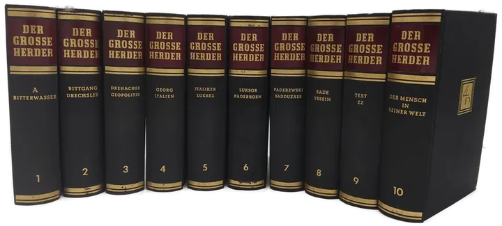 Der Grosse Herder - Nachschlagwerk in 10 Bänden - Bild 1
