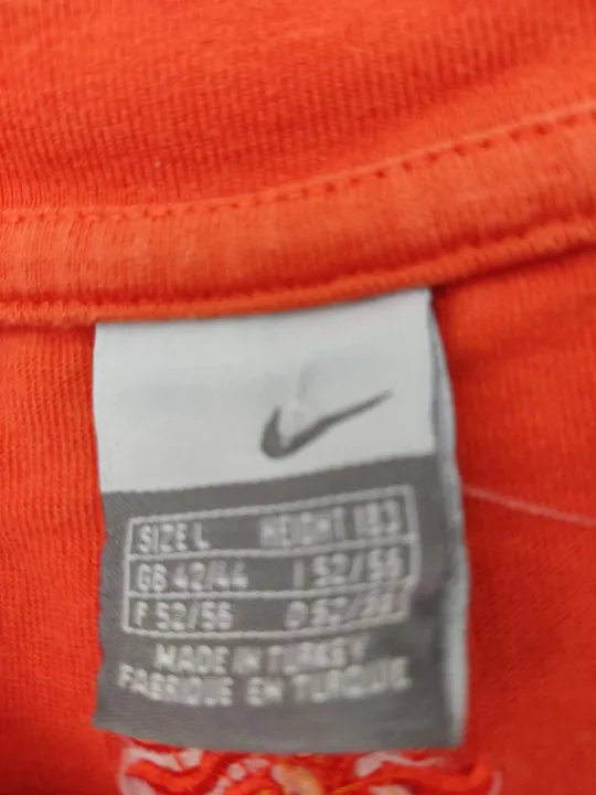 Nike Herrentop ärmellos orange, grau - L - Bild 4