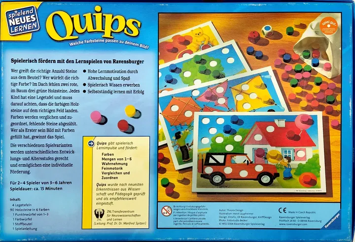 Quips - Welche Farbsteine passen zu deinem Bild? - Ravensburger - Bild 2