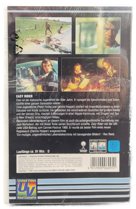Easy Rider VHS originalverpackt - Bild 2