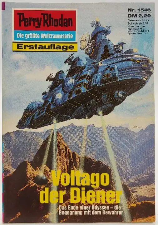 Romanheft Perry Rhodan Erstauflage Nr.1546 - Bild 2