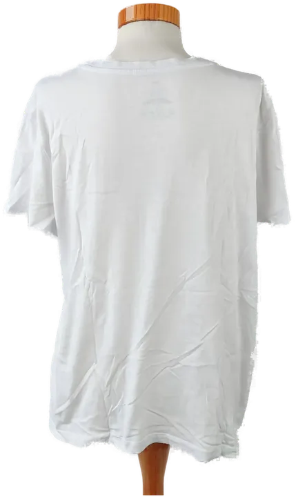 PRIMARK Damen T-Shirt weiß mit Aufdruck - L 42/44 - Bild 3