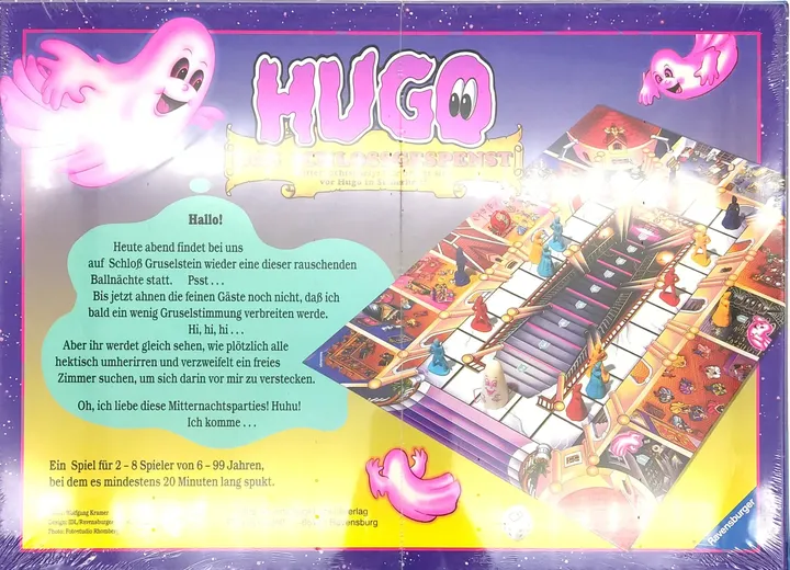 Hugo - Das Schlossgespenst - Gesellschaftsspiel - RAVENSBURGER - Bild 2