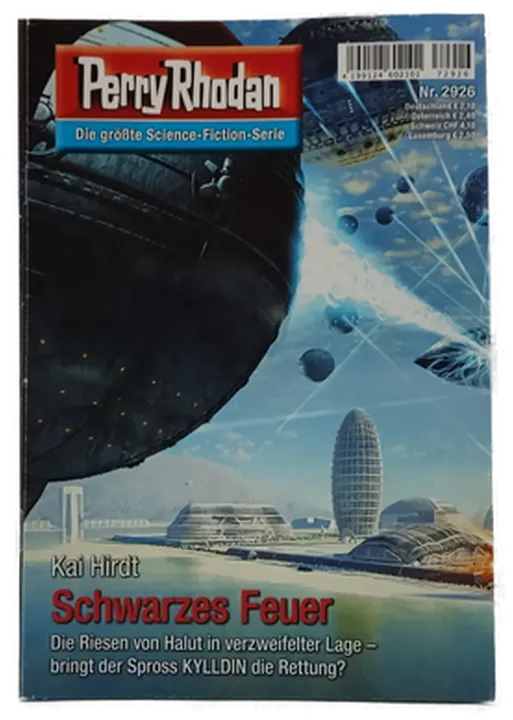 Romanheft Perry Rhodan Schwarzes Feuer Erstauflage Nr.2926 - Bild 2