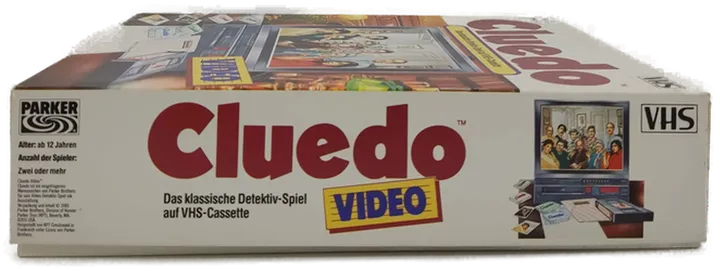 Parker Cluedo Detektiv-Spiel auf VHS-Cassette(1985) - Bild 3