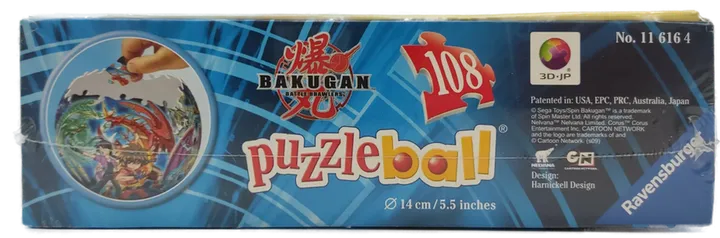 Bakugan Puzzleball 108 Teile originalverpackt - Bild 3