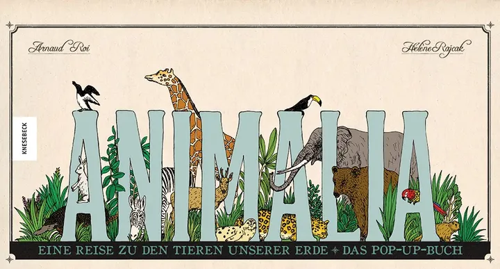 Animalia -  Pop-Up-Buch - Arnaud Roi, Helene Rajcak - Bild 1