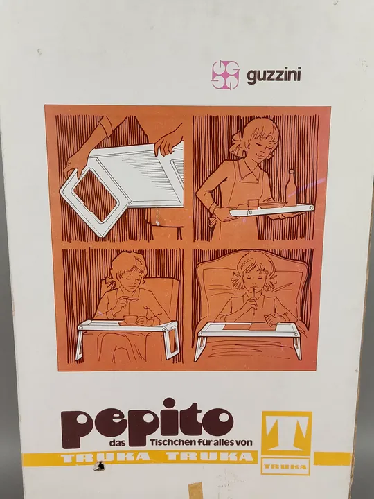 Vintage Beistelltisch Pepito - von Luigi Massoni für Guzzini - 1970er - Bild 7