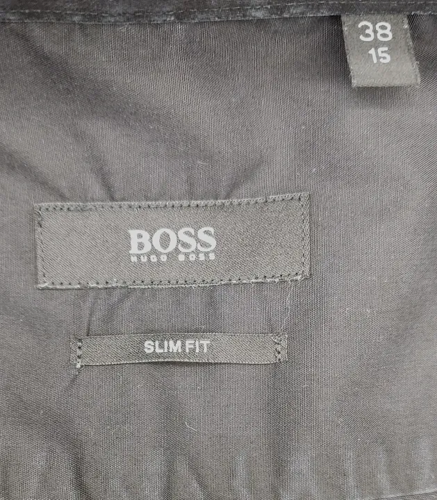 Boss Herren Hemd schwarz Gr. 38 - Bild 4