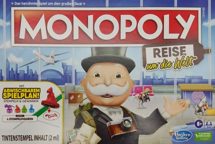 Monopoly - Reise um die Welt - Hasbro - Bild 1