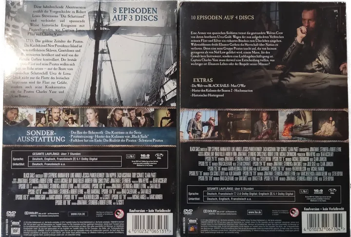 DVD - Black Sails Staffel 1+2 - Bild 2