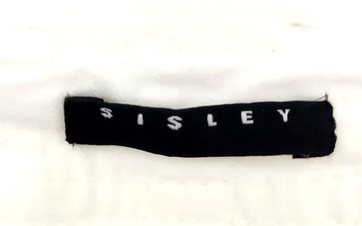 Sisley Damen Jeans weiß - Gr.38 - Bild 3