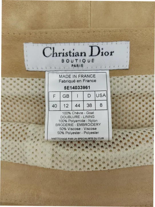 Christian Dior Boutique Paris - Damenrock Gr. 38 - Bild 3