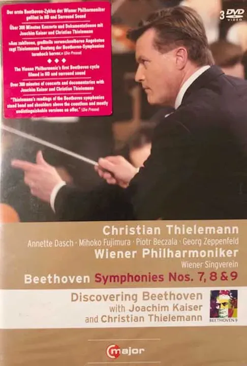 Wiener Philharmoniker 3DVD Christian Thielemann Beethoven Symphonies Nos. 4,5 & 6 - Bild 2