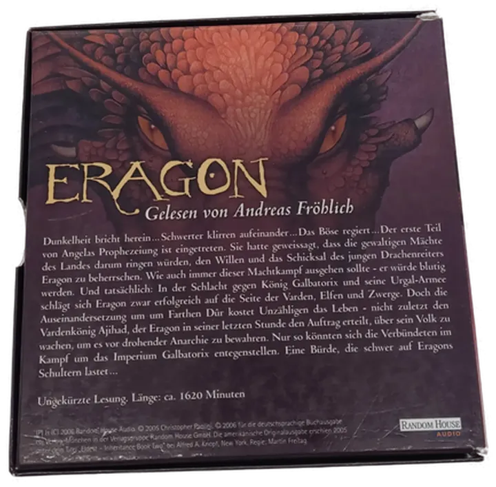 Christopher Paolini, Eragon-Das Erbe der Macht und Der Auftrag des Ältersten / Bd.4 u. Bd.2 - Bild 3