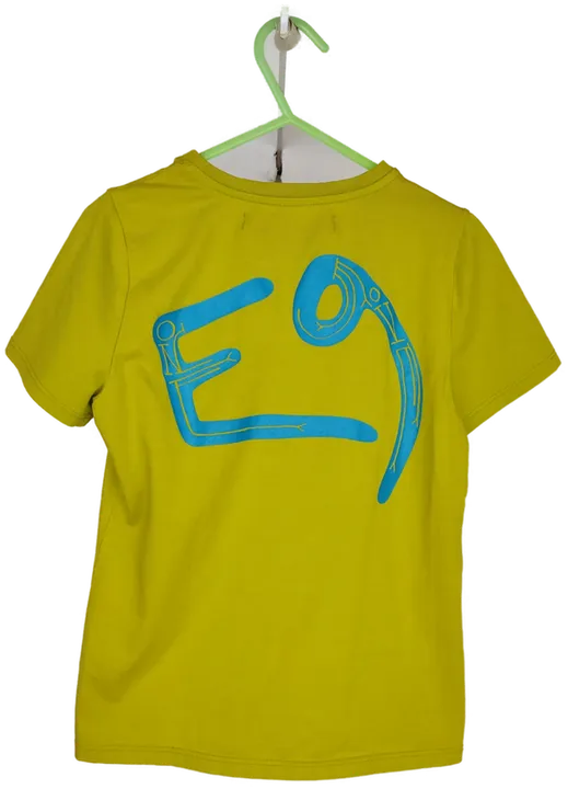 E9 Kinder T-Shirt gelbgrün - 92 - Bild 2