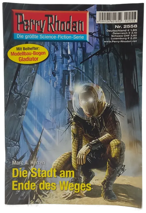  Romanheft Perry Rhodan Die Stadt am Ende des Weges Erstauflage Nr. 2558 - Bild 1