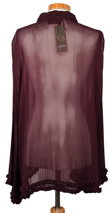 RIEGER VIENNA Damen Bluse, rot -Gr. XL  - Bild 3