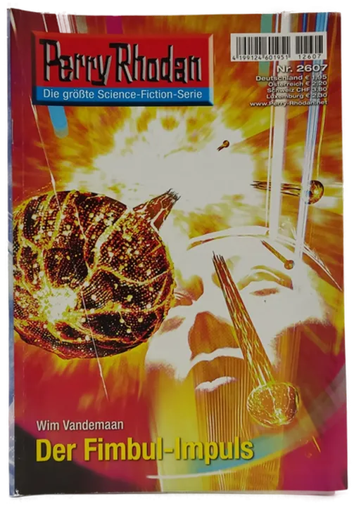 Romanheft Perry Rhodan Der Fimbul-Impuls Erstauflage Nr. 2607 - Bild 1