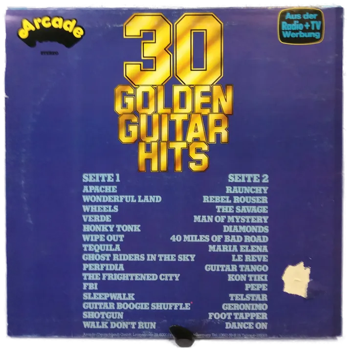 LP Schallplatte - 30 Golden Guitar Hits - Bild 2