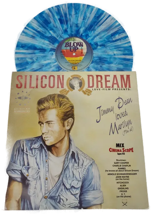 Vinyl Maxi-Single Silicon Dream - Jimmy Dean loved Marilyn - Bild 1