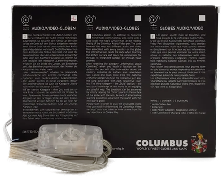 Columbus Globus mit Audio/Video - Pen - Bild 2
