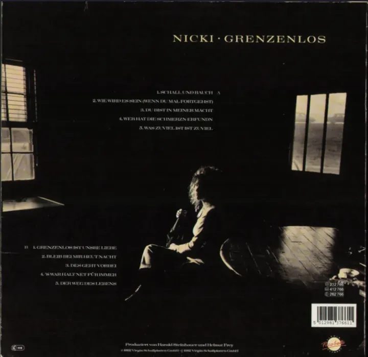 Nicki - Grenzenlos (1992) Vinyl-Schallplatte - Bild 2