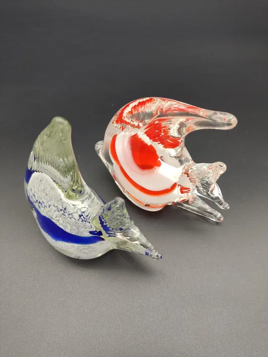 2er-Set Fische / Glasfiguren im Murano-Stil - Bild 8