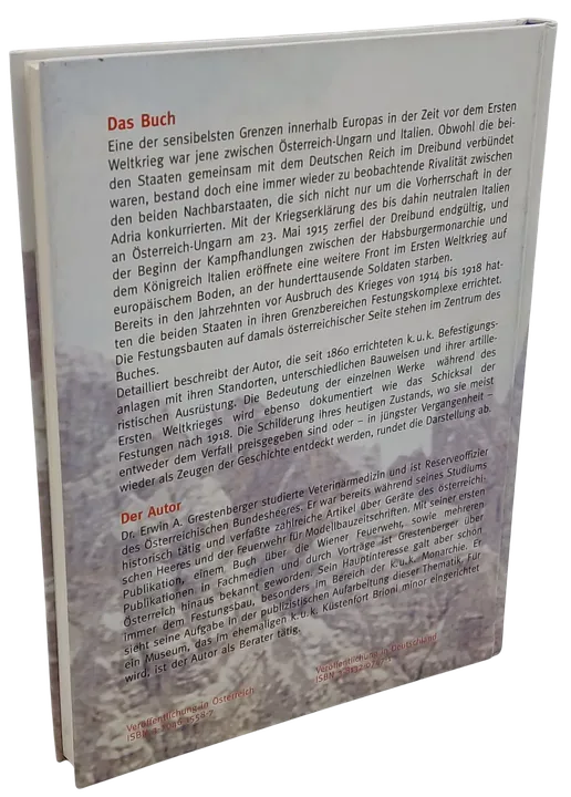 K.u.k. Befestigungsanlagen in Tirol und Kärnten 1860-1918 - Erwin Anton Grestenberger - Bild 2