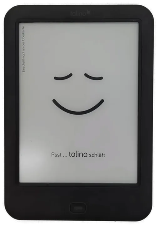 TOLINO Shine 2 HD eBook-Reader in roter Schutzhülle - Bild 1