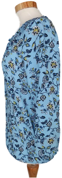 Bonita Damen Bluse blau/gelb/weiß geblümt - S/36 - Bild 3