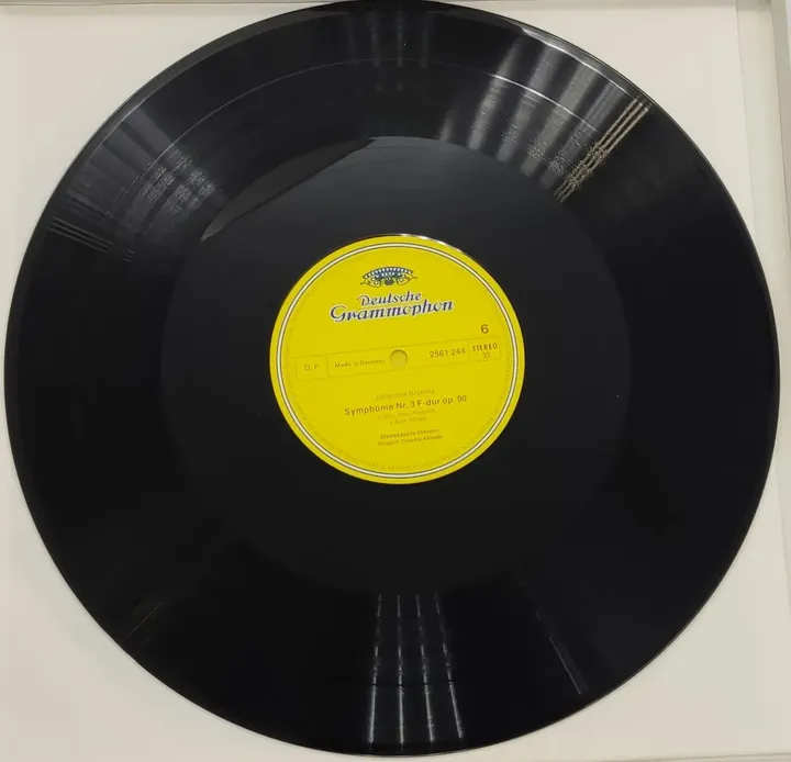 Vinyl 4 Stück Schallplatten Claudio Annado dirigiert Johannes Brahms 4 Symphonies - Bild 6