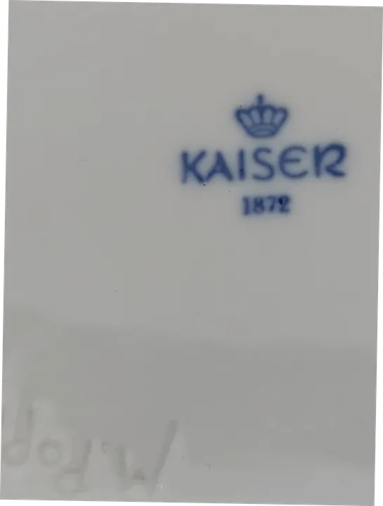 Kaiser 1872 Vase weiß Höhe ca.25 cm - Bild 2