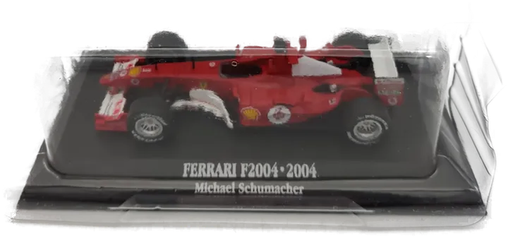 Atlas Ferrari F1 Michael Schuhmacher Modell rot - Bild 4