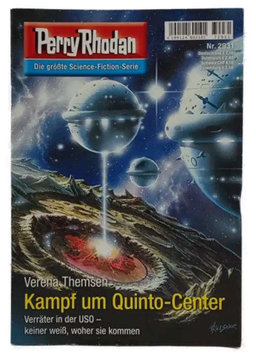 Romanheft Perry Rhodan Kampf um Quinto-Center Erstauflage Nr.2931 - Bild 2