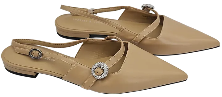 CHARLES & KEITH Damen Sling Pumps, beige - EU 37 - Bild 1