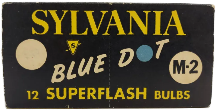 12er Pack Sylvania Blue Dot Nr. M-2 Superflash Blitzlampen originalverpackt - Bild 3