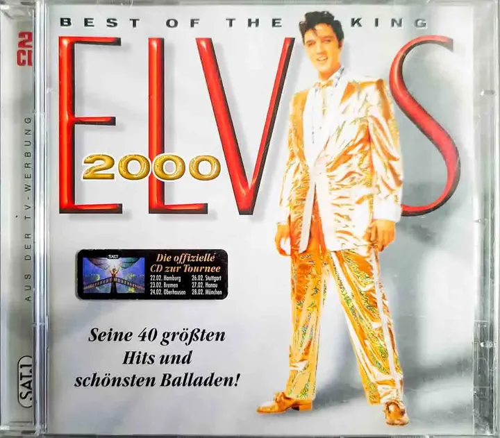 Doppel-CD: ELVIS 2000 Best of the King - Bild 1