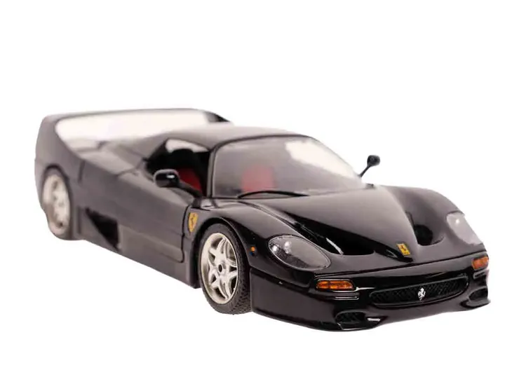  Burago Modellauto Ferrari F 50 Schwarz 1995 1/18 - Bild 1
