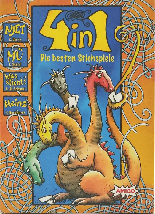 Vier in Eins - Die besten Stichspiele - AMIGO - Bild 1