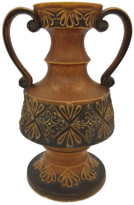 West Germany - Keramik Vase in Brauntönen - Bild 1