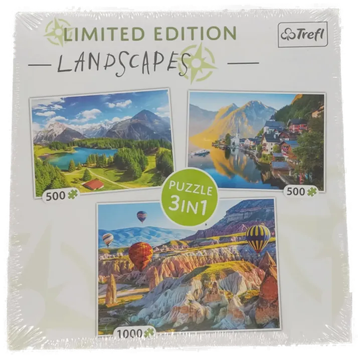 3in1 Puzzle Landscapes - Limited Edition  - Bild 1