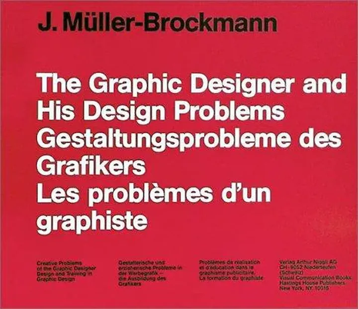 Gestaltungsprobleme Des Grafikers - Josef Müller-Brockmann - Bild 1