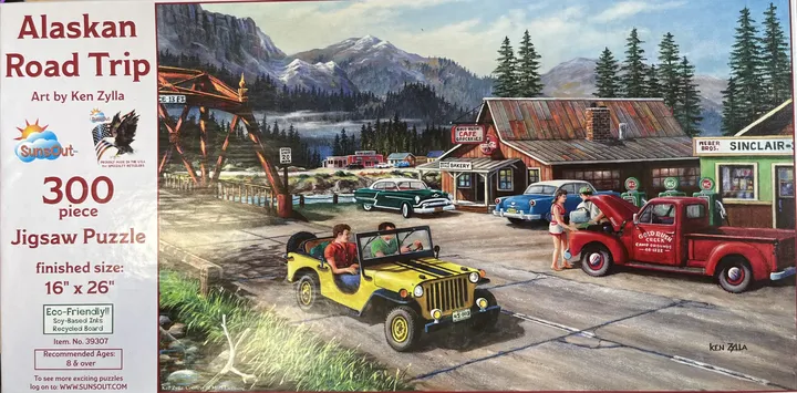 JIGSAW Puzzle 300 - Alaskan Road Trip - Bild 1
