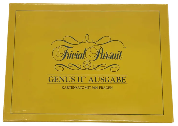 Trivial Pursuit Genus II Ausgabe Kartensatz mit 3000 Fragen Nr.000644 (Zur Erweiterung eines Komplett-Sets) - Bild 1